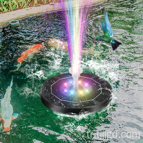 Açık manzara güneş led çeşmesi